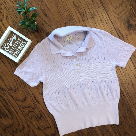 a new day Tops - Short Sleeve Lightweight Sweater